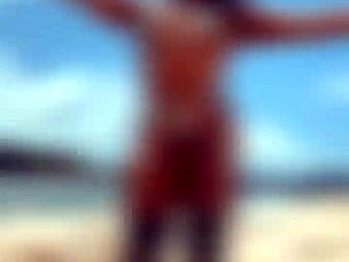 i'm watching this erotic hot female muscle babe fbb showing her bodybuilder physique in a seductive pose. her muscular form captivates with every flex and curve during the intense session.