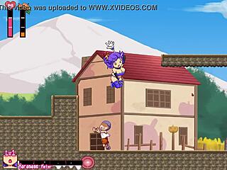 Kabopuri features Momo the pig in an impregnation stone anime game