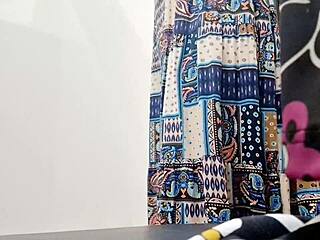 Italian Stepmom Shows Huge Hairy Pussy in Public Store