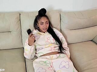 Cali Caliente takes double penetration in her holes from Jack Blaque and Donny Sins in trailer