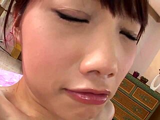 Asian Babe Ageha Kinoshita Gets Creampie in Uncensored Pussy Fuck