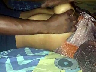 Massaging My Big Boobs Girlfriend in See-Through Bra