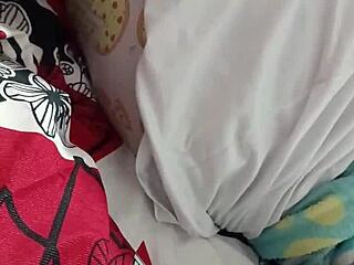 Wife Hints At Disliking Husband's Advances While She's Busy With Her Nails In Homemade Amateur Clip