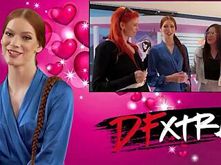 That intense tiny Latina spinner feels first time double penetration with big cocks