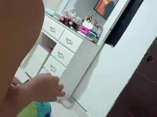 Wife Hints At Disliking Husband's Advances While She's Busy With Her Nails In Homemade Amateur Clip