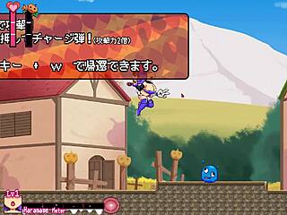 Kabopuri features Momo the pig in an impregnation stone anime game