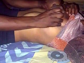 Massaging My Big Boobs Girlfriend in See-Through Bra