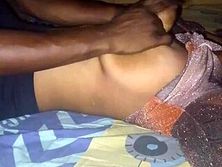 Massaging My Big Boobs Girlfriend in See-Through Bra