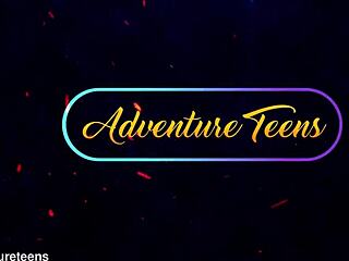 Little Lore Hot Takes Two BBCs in Ass with Deep Balls Anal and Pissing