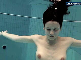 i love flashing my bright tits underwater at the beach to make everyone feel excited and horny