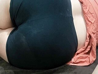 Raw Massage Turns Into Doggystyle Pounding For Big Ass Latina Teen In Gym Yoga Shorts!