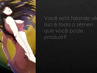 Sess�o de ordenha no laborat�rio da tharja com joi femdom cei em anime hentai pt-br