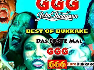 euro slut climbs desk for hardcore drilling by group of loaded cocks in wild orgy