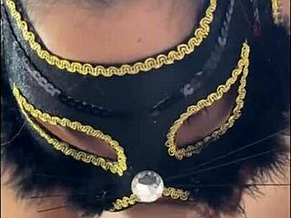 my neighbor gives me a facial