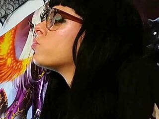 bold asmr kissing session with hungarian teen