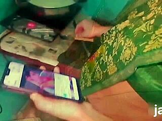 Step Brother Forces Step Sister to Jerk His Dick in Kitchen Before Rough Fucking!