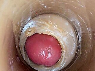 Super cum in vagina asmr excellent internal camera 4k!
