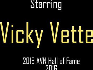 i enjoy watching white laced blonde vicky vette gently touching herself on the bed in a calm moment.