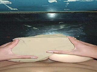 Watch This Hot Anal Sex Trailer with Candy in Beige Panties - Creampie and Gaping Action!