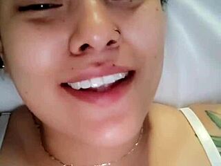 Real Homemade Latina Babe Gives Deepthroat Blowjob And Swallows Cum