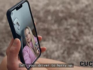 in a cuckold twist the husband watched his wife's tight pussy get pounded by a hot stranger