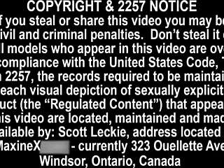 Watch Maxine X Thrust That Fat Dildo Deep In Solo Show