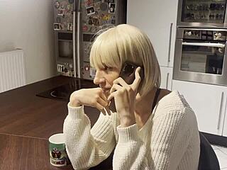 Scream X Hard Anal Parodie! Lety Howl Vs Ghostface - I Receive the Call From a Mysterious Figure!