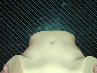 sexo anal con candy hits her favorite missionary position with gaping asshole and cum