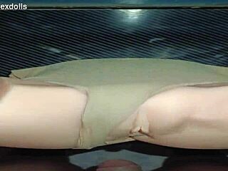 Watch This Hot Anal Sex Trailer with Candy in Beige Panties - Creampie and Gaping Action!