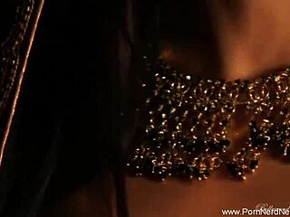 hey, isn't this indian woman just so lovely dancing naked in bed?