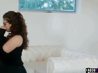 Seth Gamble and Bunny Madison join stepsiblings Codey Steele and Leana Lovings for deepthroat blowjob and doggystyle foursome