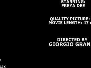 Freya Dee Balls Deep 4on1 Anal DP Gapes Farts Swallow