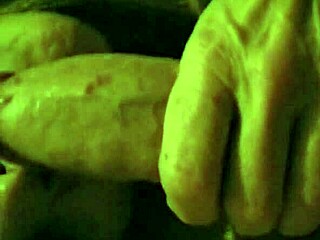 Subtle hints of intense cock sucking action