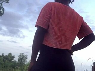 In a wild twist, the crazybitch starts twerking half naked right in the middle of a dense forest, drawing stares from nature all around.