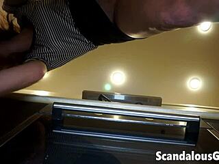 Wonder If My Girlfriend's Shaved Pussy Tastes as Yummy as It Looks in This Kitchen POV Shoot