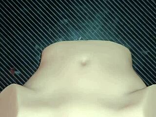 sexo anal con candy hits her favorite missionary position with gaping asshole and cum