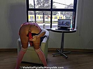 Prostitute In Tlalpan Hotel Waits For Client While Gaping Her Ass Open