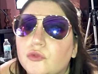 サキュレント・サマンサが巨大黒ちんぽ喉奥でクリーミースワロー