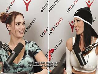 Hey, catch this milf pornstar sharing insights in her interview at the xxx adult award function.