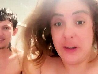 Bom dia turns into bedroom anal with gaping latina orgasm. Is that slut ready for huge assfucking?