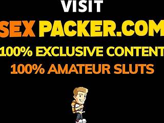 hey, wanna see this flexible tiny 18+ teen give sloppy deepthroat to a big cock?