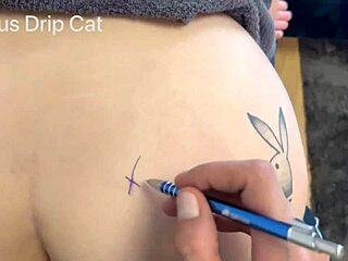 ass cum shot captured in homemade doggystyle video with shaved teen pussy