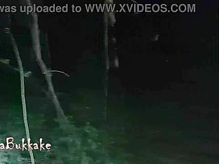 We went to a park at night and there were weird guys but since the cuck wanted to record me with anyone I ended up fucking them all!