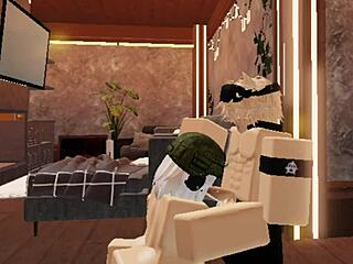 Cute Blonde Boy Gets Creampie From Soldier Girl In One On One Military Action