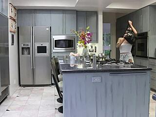 Horny hardcore lesbian quickie leaves girlfriends dripping wet from rough pussy licking