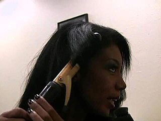 Curvy black chick bends over for cowgirl ride on massive white cock. She takes doggystyle pounding until facial cumshot covers her big boobs.