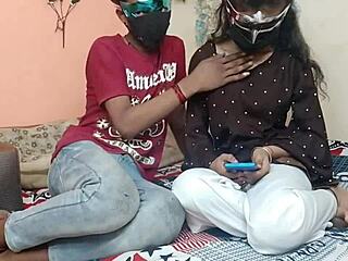 Desi bhabhi was sleeping when devar saw her and they ended up having sex.