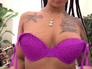 i'm this braided brazilian babe givin a blowjob to stefania mafra's big cock but oops my tight wet pussy gets drippin from orgasm...