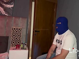 Can this swinger wife really fuck a single guy while her cuckold husband watches in lingerie?