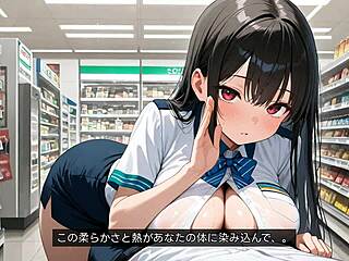 Late-Night Busty Clerk's Secret Titjob ASMR